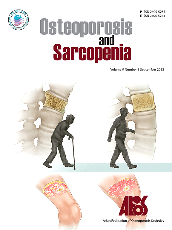 Go to journal home page - Osteoporosis and Sarcopenia